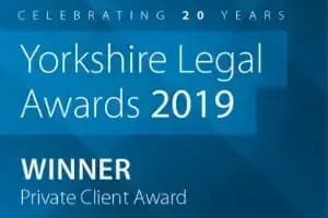Roche Legal – Winner of the Yorkshire Legal Award 2019, Private Client Category